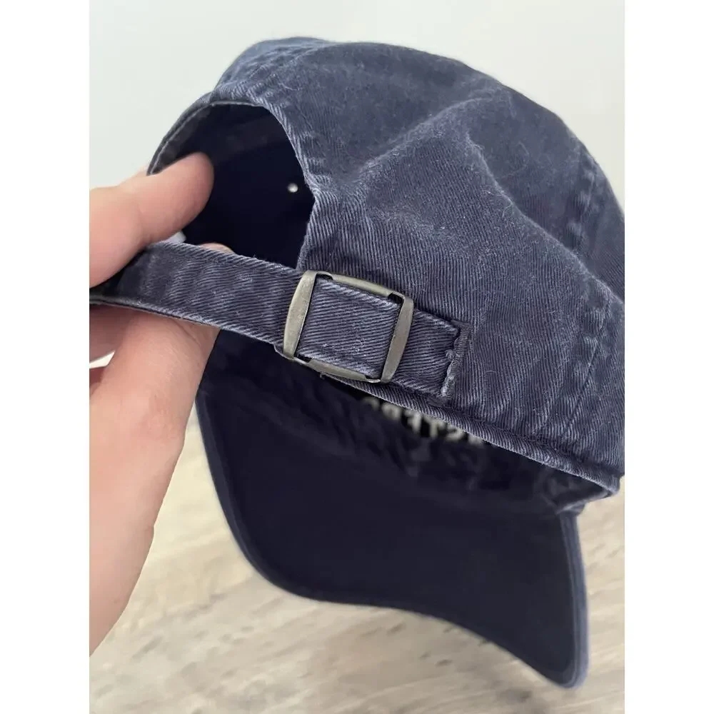 Lot of 2 Masters Golf strapback hat 2010 navy blue light blue American Needle